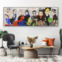 Quadro Stampa su Tela Murale Numero IV, John Decker - CupidoDesign