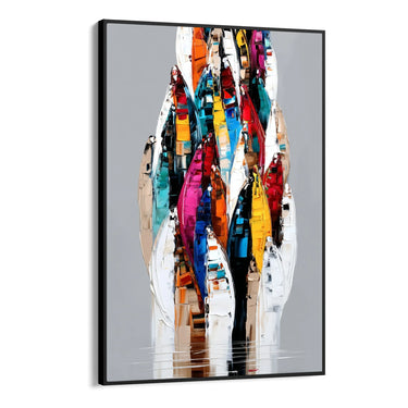 Quadro Stampa su Tela Musa Avvolta - CupidoDesign