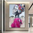 Quadro Stampa su Tela Musa Bianca - CupidoDesign