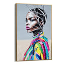 Quadro Stampa su Tela Musa in Fiore - CupidoDesign