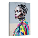Quadro Stampa su Tela Musa in Fiore - CupidoDesign