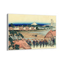 Quadro Stampa su Tela Nakahara nella provincia di Sagami, Katsushika Hokusai - CupidoDesign
