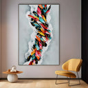 Quadro Stampa su Tela Nastro Creativo - CupidoDesign