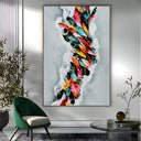 Quadro Stampa su Tela Nastro Creativo - CupidoDesign