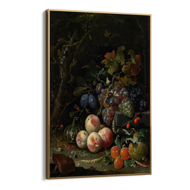 Quadro Stampa su Tela Natura morta, Abraham Mignon - CupidoDesign