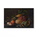 Quadro Stampa su Tela Natura morta con frutta, Abraham Mignon - CupidoDesign