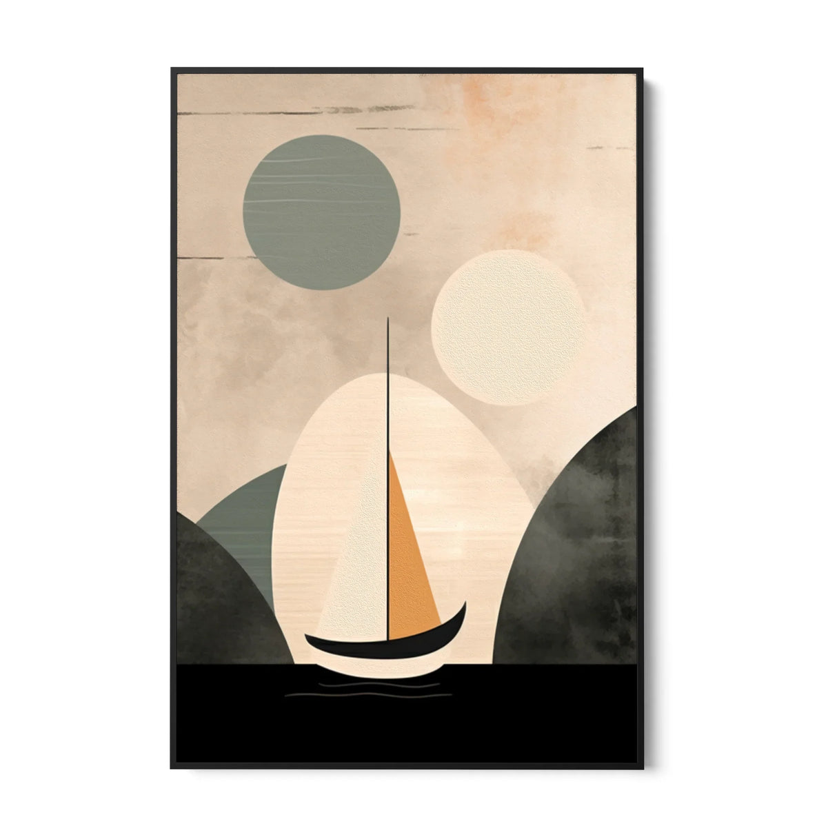 Quadro Stampa su Tela Navigando nell'astrazione - CupidoDesign