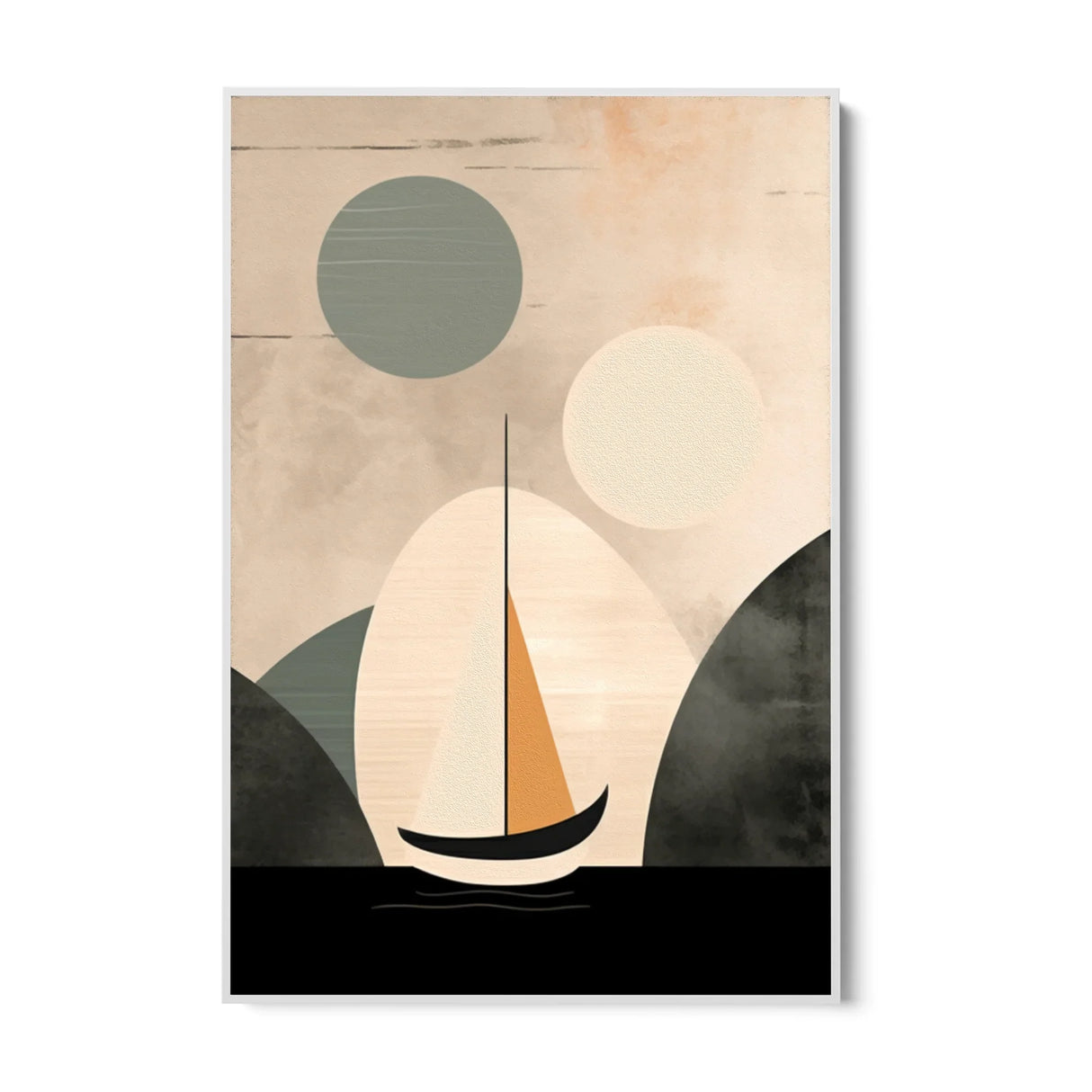 Quadro Stampa su Tela Navigando nell'astrazione - CupidoDesign
