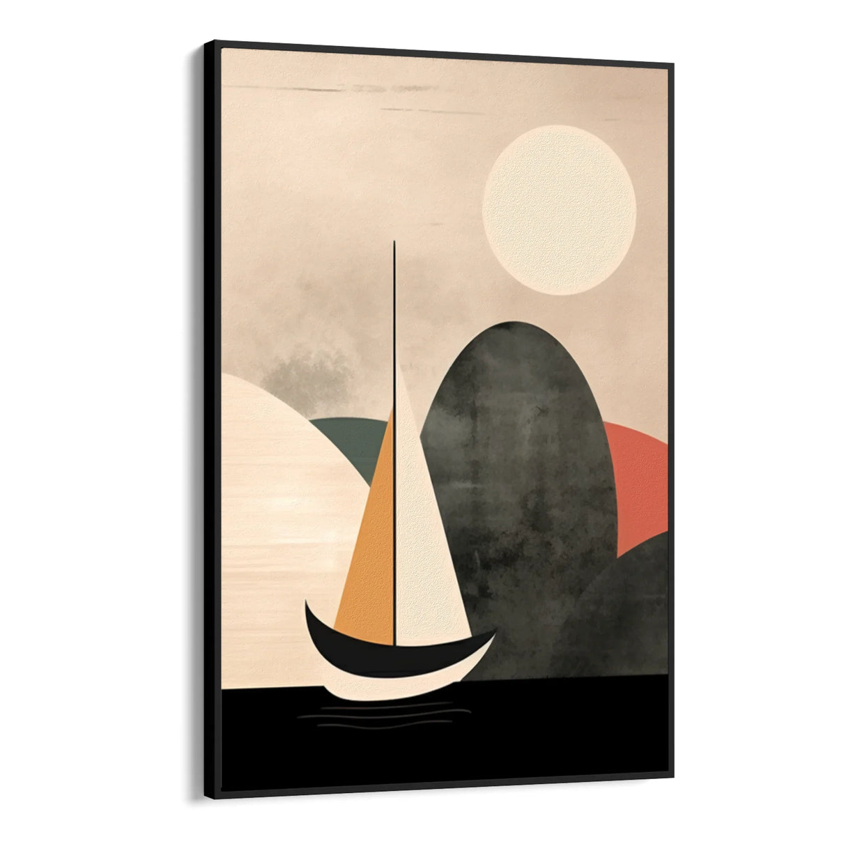 Quadro Stampa su Tela Navigando nell'astrazione - CupidoDesign