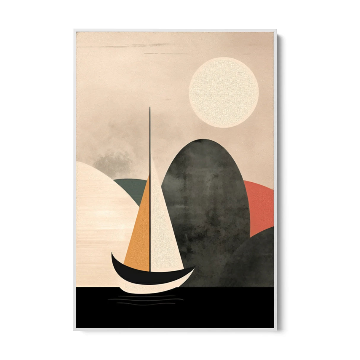 Quadro Stampa su Tela Navigando nell'astrazione - CupidoDesign