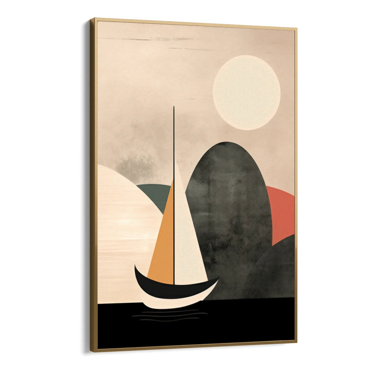 Quadro Stampa su Tela Navigando nell'astrazione - CupidoDesign