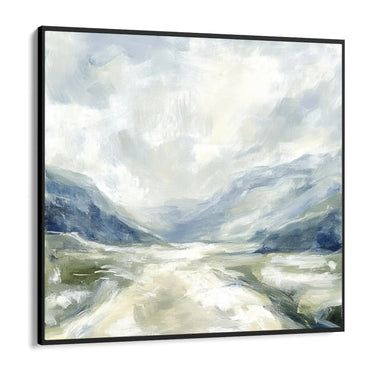 Quadro Stampa su Tela Nebbia Bianca - CupidoDesign