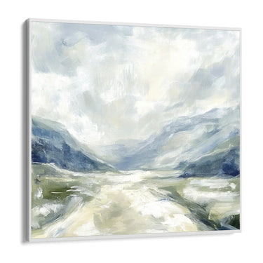 Quadro Stampa su Tela Nebbia Bianca - CupidoDesign