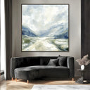 Quadro Stampa su Tela Nebbia Bianca - CupidoDesign