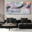Quadro Stampa su Tela Nebbia Viola - CupidoDesign