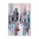 Quadro Stampa su Tela Nebulose di Città - CupidoDesign