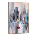 Quadro Stampa su Tela Nebulose di Città - CupidoDesign