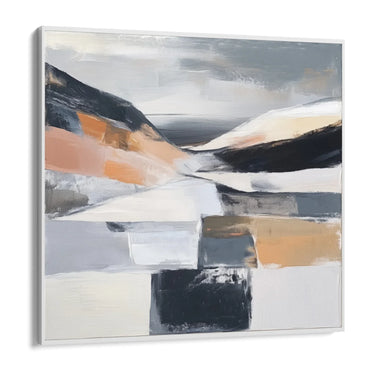 Quadro Stampa su Tela Neve Astratta - CupidoDesign