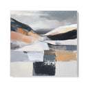 Quadro Stampa su Tela Neve Astratta - CupidoDesign