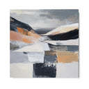 Quadro Stampa su Tela Neve Astratta - CupidoDesign