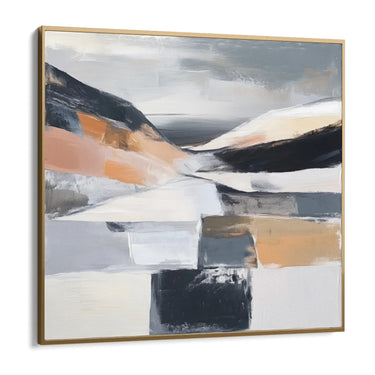 Quadro Stampa su Tela Neve Astratta - CupidoDesign
