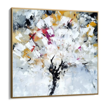 Quadro Stampa su Tela Neve Fiorita - CupidoDesign