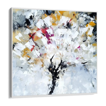 Quadro Stampa su Tela Neve Fiorita - CupidoDesign