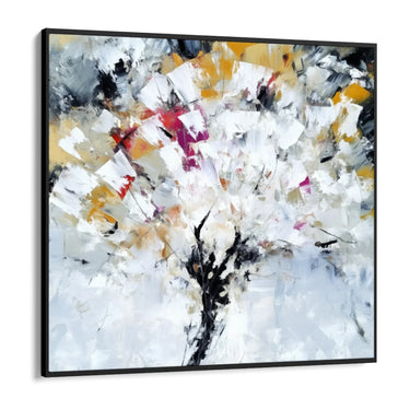 Quadro Stampa su Tela Neve Fiorita - CupidoDesign