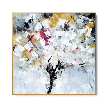 Quadro Stampa su Tela Neve Fiorita - CupidoDesign