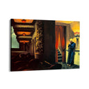 Quadro Stampa su Tela New York Movie, Edward Hopper - CupidoDesign