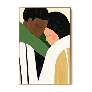 Quadro Stampa su Tela Attimi D'Unione - CupidoDesign