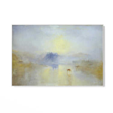 Quadro Stampa su Tela Norham Castle, Sunrise, William Turner - CupidoDesign