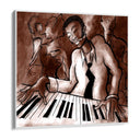 Quadro Stampa su Tela Note in Fumo - CupidoDesign