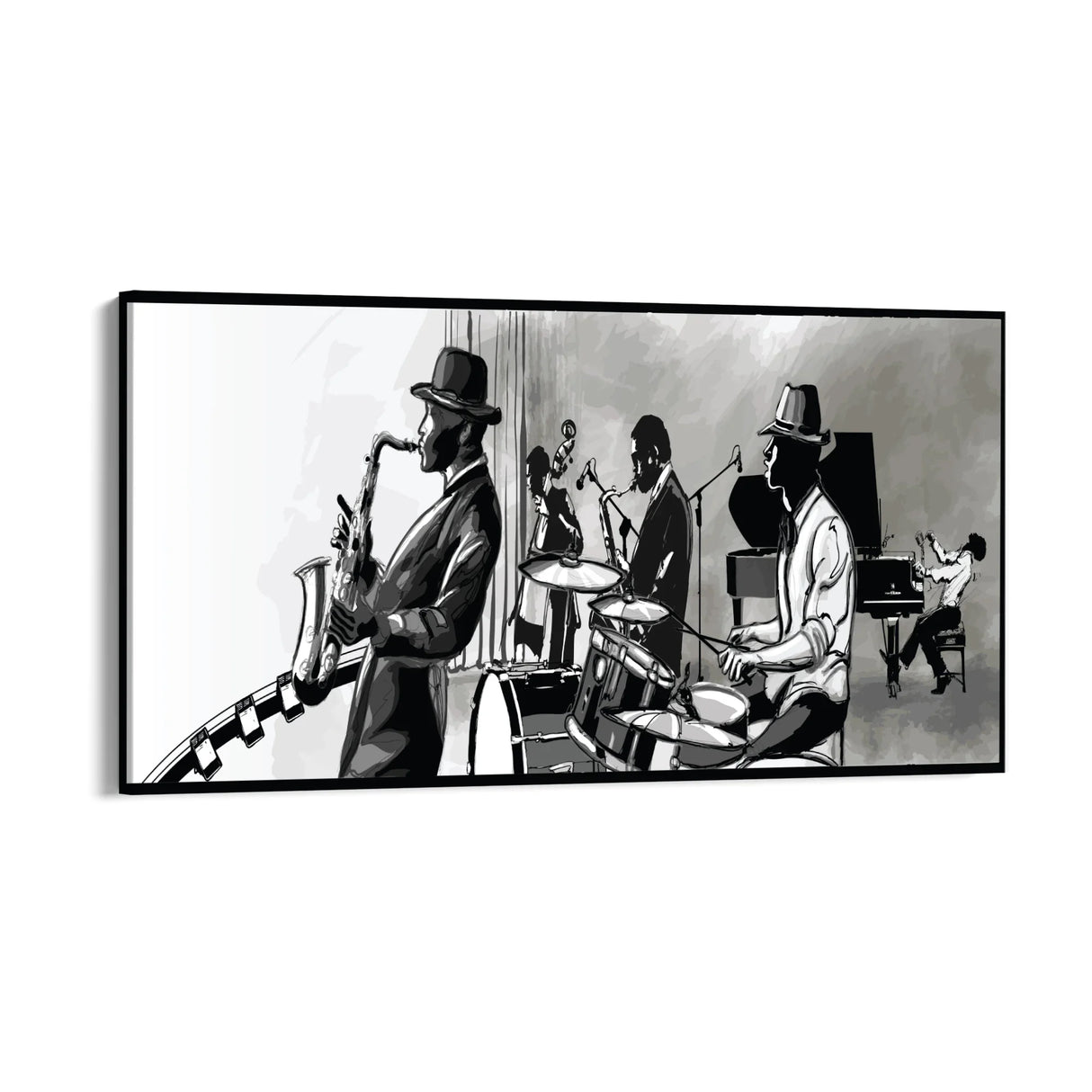 Quadro Stampa su Tela Note in Ombra - CupidoDesign
