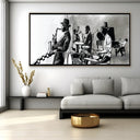 Quadro Stampa su Tela Note in Ombra - CupidoDesign
