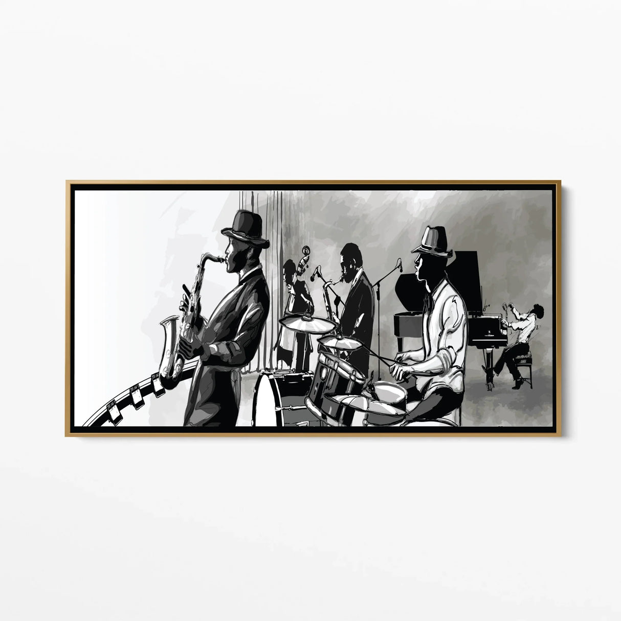 Quadro Stampa su Tela Note in Ombra - CupidoDesign