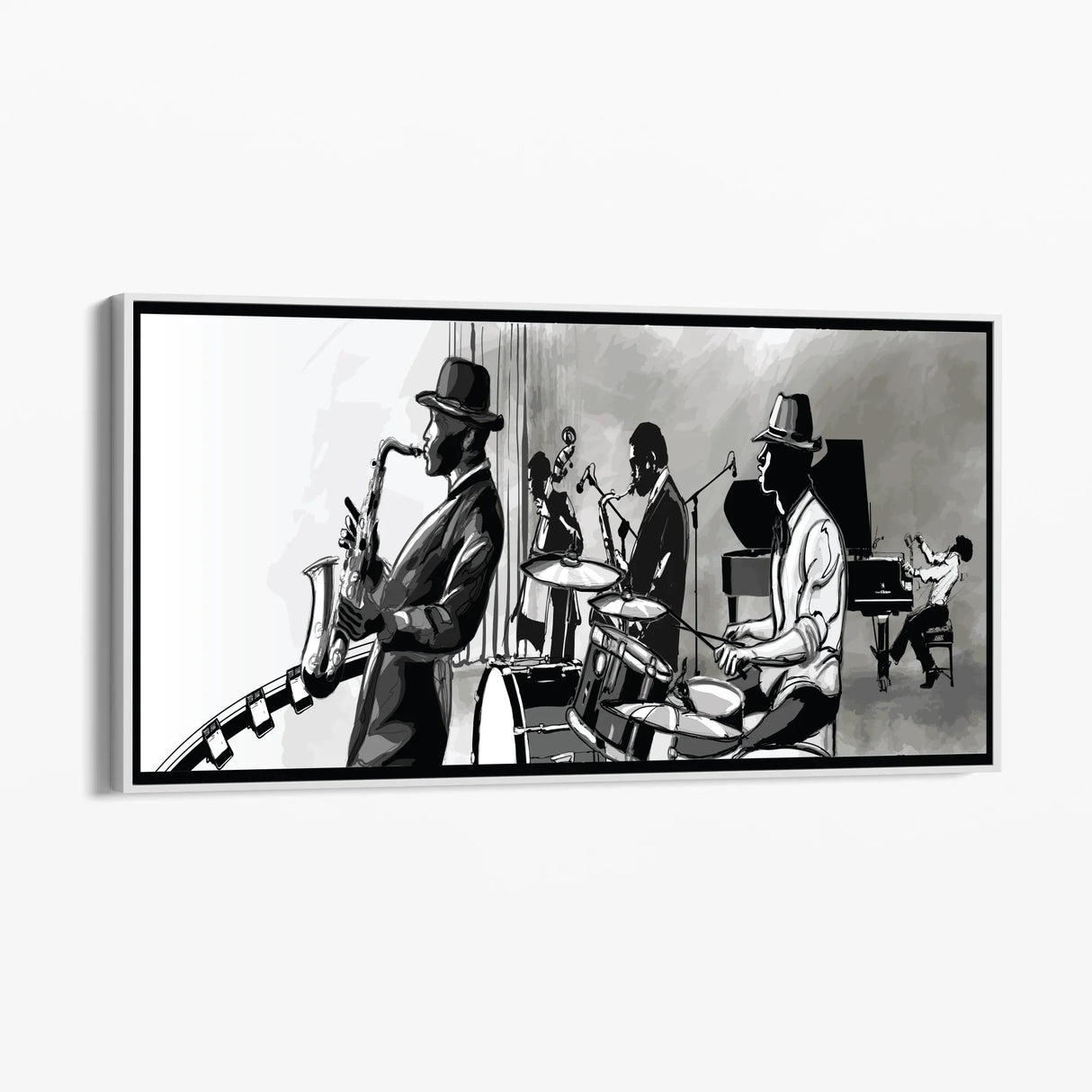 Quadro Stampa su Tela Note in Ombra - CupidoDesign