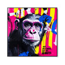 Quadro Stampa su Tela Not my circus, not my monkeys - CupidoDesign