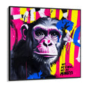 Quadro Stampa su Tela Not my circus, not my monkeys - CupidoDesign