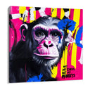 Quadro Stampa su Tela Not my circus, not my monkeys - CupidoDesign