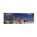 Quadro Stampa su Tela Notte Aurea, New York - CupidoDesign