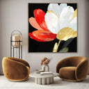 Quadro Stampa su Tela Notte Fiorita - CupidoDesign