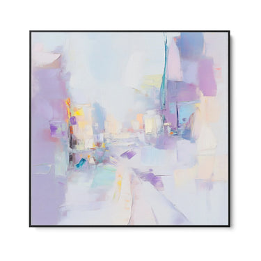 Quadro Stampa su Tela Oasi Interiore - CupidoDesign