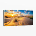 Quadro Stampa su Tela Oasi di Luce, Dubai - CupidoDesign