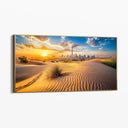 Quadro Stampa su Tela Oasi di Luce, Dubai - CupidoDesign