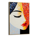 Quadro Stampa su Tela Occhi Chiusi - CupidoDesign