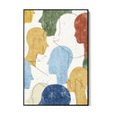 Quadro Stampa su Tela Occhi Scomposti - CupidoDesign
