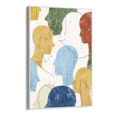 Quadro Stampa su Tela Occhi Scomposti - CupidoDesign