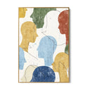 Quadro Stampa su Tela Occhi Scomposti - CupidoDesign