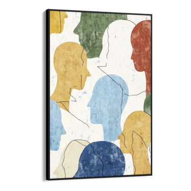 Quadro Stampa su Tela Occhi Scomposti - CupidoDesign